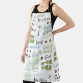 Retro-Cocktail Stil der Eames des Mitteljahrhunder Schürze (InSitu)