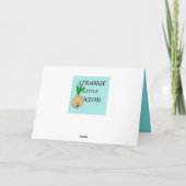 Retro Cocktailkarte Karte (Rückseite)