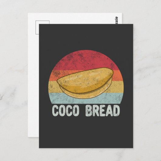 Retro Coco Brot Liebhaber Geschenk Postkarte (Vorne/Hinten)