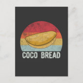 Retro Coco Brot Liebhaber Geschenk Postkarte (Vorderseite)