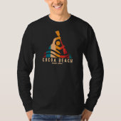 Retro Cocoa Beach Kayaking T-Shirt (Vorderseite)