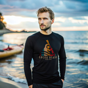 Retro Cocoa Beach Kayaking T-Shirt