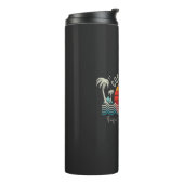 Retro Cocoa Beach Thermosbecher (Nach links gedreht)