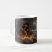 Retro-Code-Traumlandschaft-Tech-Tasse Kaffeetasse (Vorderseite Links)
