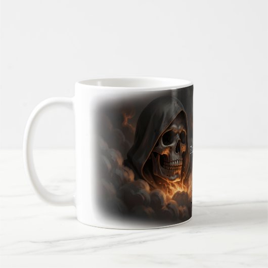 Retro-Code-Traumlandschaft-Tech-Tasse Kaffeetasse (Links)