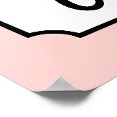 Retro Coffee Art Poster Print (Ecke)