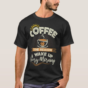 Retro Coffee Caffeine Apparel T-Shirt