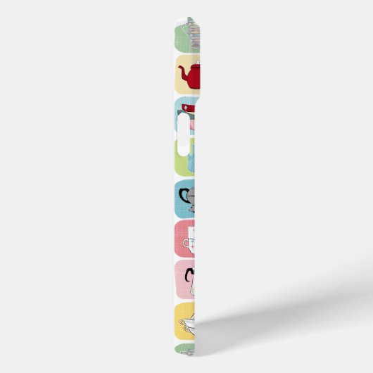 Retro Coffee Case-Mate iPhone Hülle (Rückseite / Rechts)