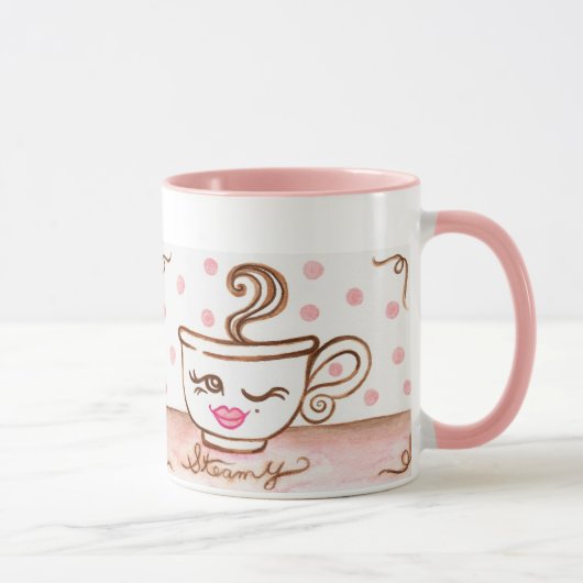 Retro Coffee Cup-Tasse Tasse (Rechts)