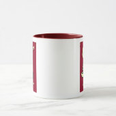 Retro Coffee Drink Man Tasse (Zentrum)
