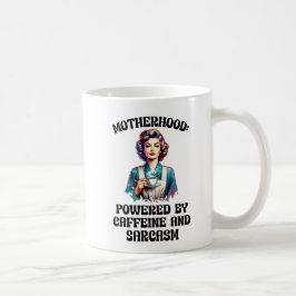 Retro Coffee Lady Mug – Vintage 1950s Housewife Kaffeetasse