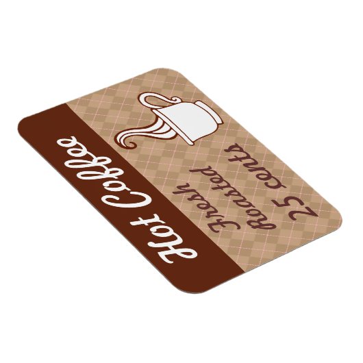 Retro Coffee Magnet (Rechte Seite)