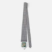 Retro Coffee Necktie Krawatte (Vorderseite)