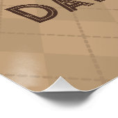 Retro Coffee Poster (Ecke)