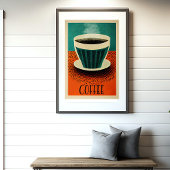 Retro Coffee Poster