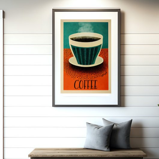 Retro Coffee Poster