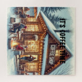 Retro Coffee Shop Vibes Puzzle (Horizontal)