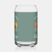 Retro Coffee Tasse Stack Illustration Dosenglas (Rechts)