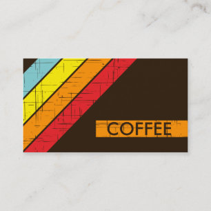 Retro COFFEE Visitenkarte