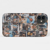 Retro Collage Art Mobile Fall Case-Mate iPhone Hülle (Rückseite (Horizontal))