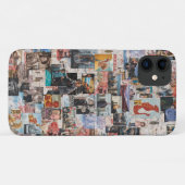Retro Collage Art Mobile Fall Case-Mate iPhone Hülle (Rückseite (Horizontal))