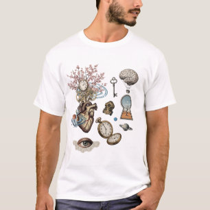 Retro-Collage-Ästhetik-Surrealismus-Art-T-Shirt T-Shirt