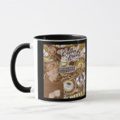 Retro-Collage zur Kaffeepause Tasse (Links)