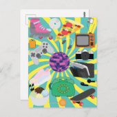 Retro Collection Postkarte (Vorne/Hinten)