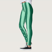 Retro Color American Flag #7 Leggings (Links)
