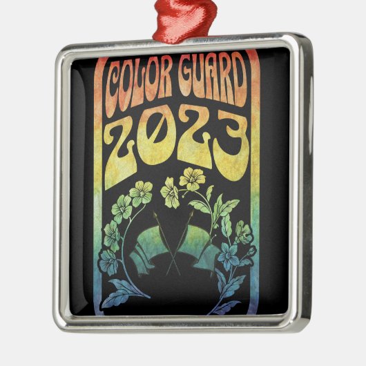 Retro Color Guard Ornament (Links)