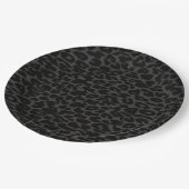 Retro Color Leopard Print Skin #85 Pappteller (Schrägansicht)