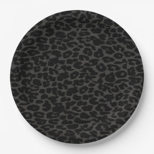 Retro Color Leopard Print Skin #85 Pappteller