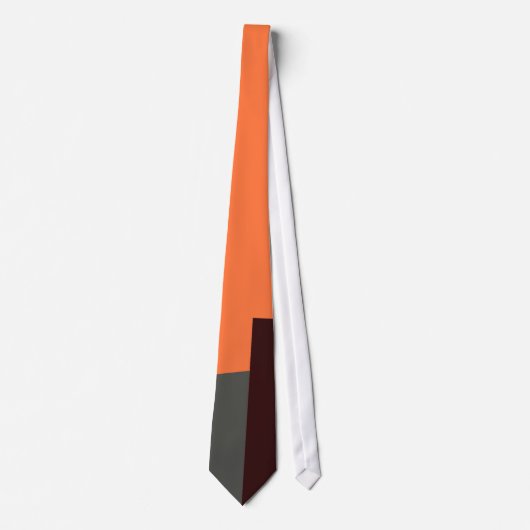 Retro Color Modern Geometric Muster #5 Krawatte (Vorderseite)