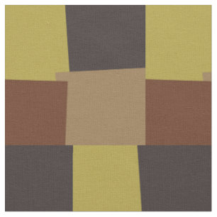 Retro Color Modern Geometric Muster #6 Stoff