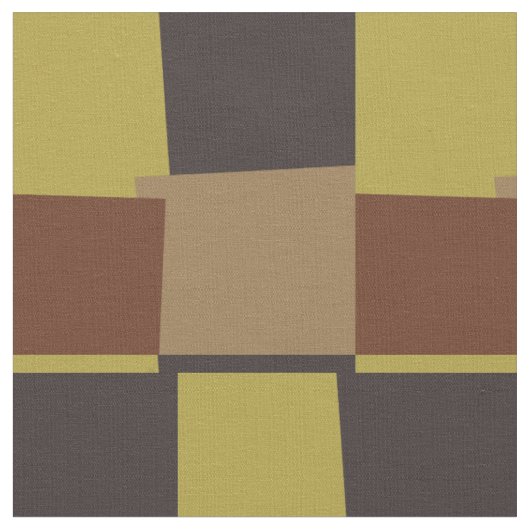 Retro Color Modern Geometric Muster #6 Stoff (Nahaufnahme)
