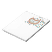 Retro Color Owl Note Pad Notizblock (Rotiert)