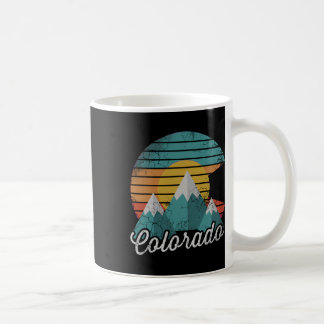 Retro Colorado Berge Zuhause Liebe Familienurlaub Kaffeetasse