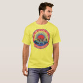 Retro Colorado Rafting. T-Shirt (Vorne ganz)