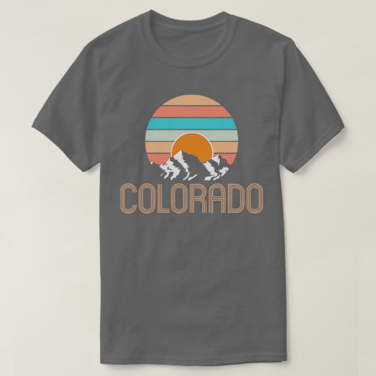 Retro Colorado T-Shirt (Design vorne)