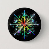 Retro Colored Star Button (Vorderseite)
