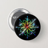 Retro Colored Star Button (Vorne & Hinten)