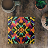 Retro Colorful Art Deco Fliese