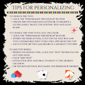 Retro Colorful Board Game Night Rechteckiger Pappuntersetzer