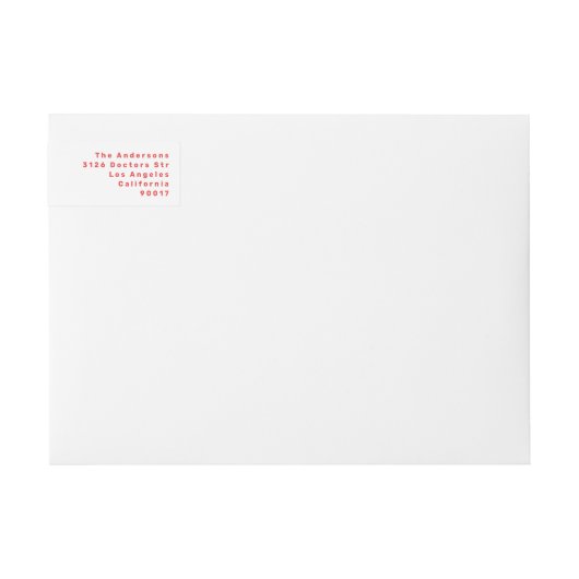 Retro-COLORFUL MERRY CHRISTMAS-Umschlag (Vorderseite)