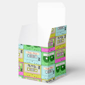 Retro Colorful Music Cassettes Fvor Box Geschenkschachtel (Geöffnet)