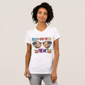 Retro Colorful Summer Vibes Tshirt (Vorne ganz)