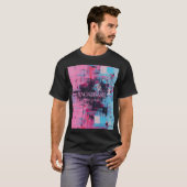 Retro Colourful Streetwear Unisex T-shirt (Vorne ganz)