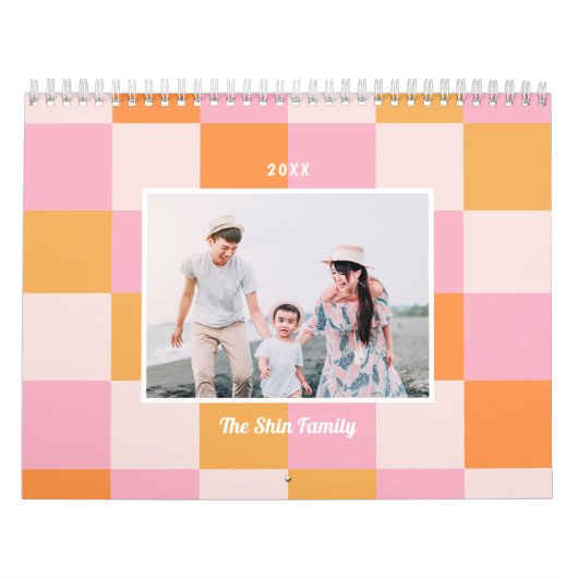 Retro Comeback Personalisiert Foto Kalender (Titelbild)