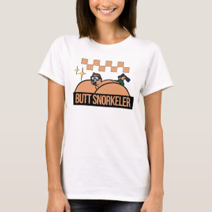 Retro Comfort Hintern Schnorkeler, Funny Adult, Er T-Shirt