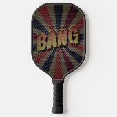Retro-Comic BANG! Power Paddle (Rückseite)